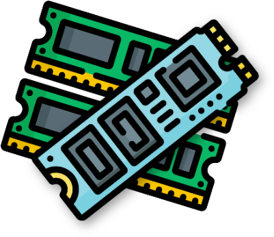 Icon für PC-Reparatur und Hardware-Upgrades